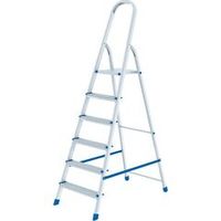 Стремянка 6 ступеней алюминиевая