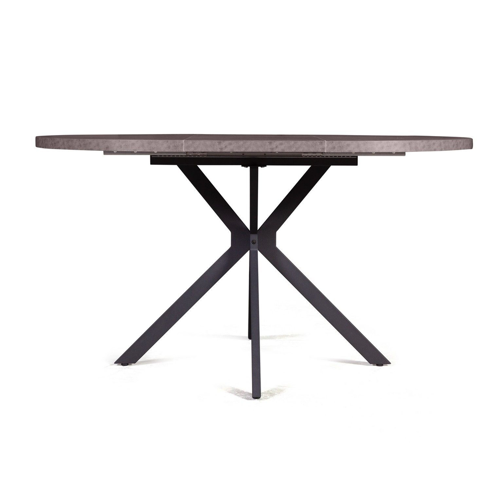 Стол круглый Vegas раздвижной (100+40) камень темный