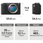 Беззеркальный фотоаппарат Sony Alpha ZV-E1 Body черный