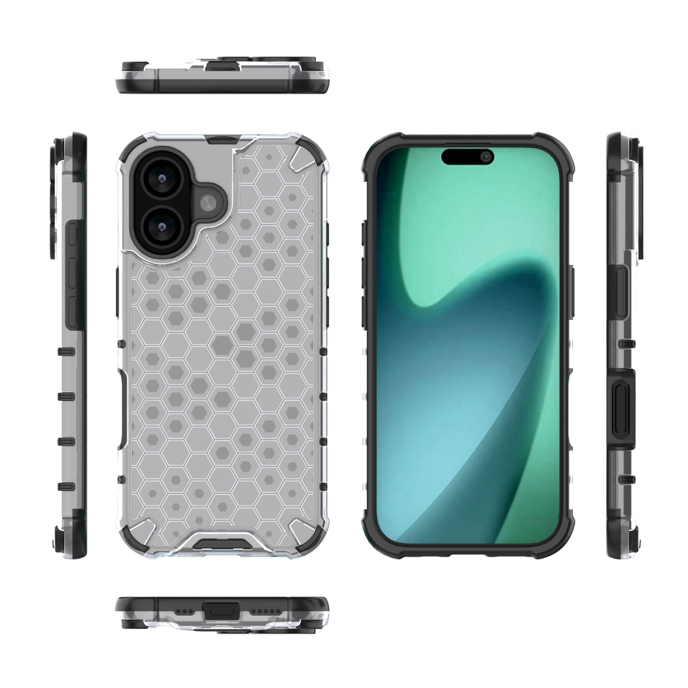 Прозрачный чехол Honeycomb Case для iPhone 17