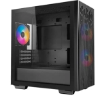 Компьютерный корпус Deepcool MATREXX 40 3FS DP-MATX-MATREXX40-3FS, Mini-ITX/Micro ATX, USB 3.0/2.0, Без Б/П, Чёрный