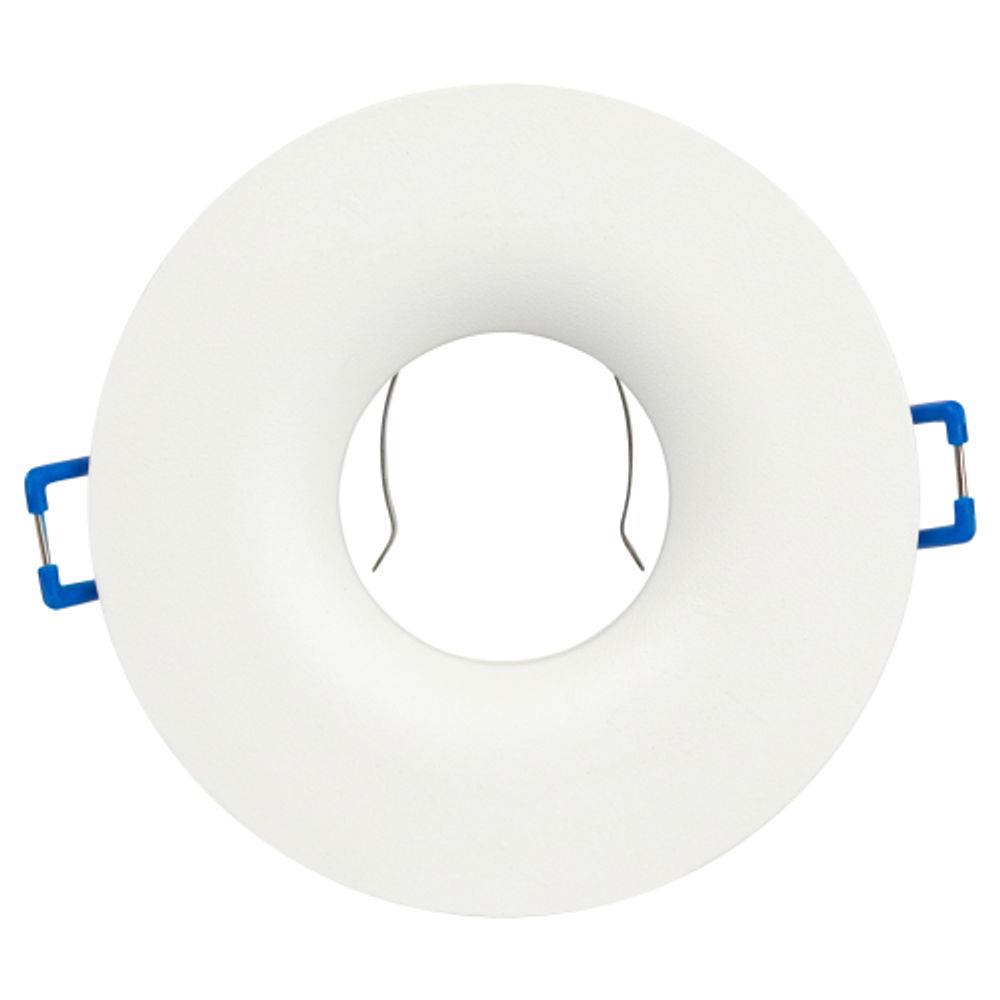 Светильник встраиваемый алюминиевый ЭРА KL105 WH под лампу MR16 GU5.3 белый | Алюминиевые встраиваемые светильники