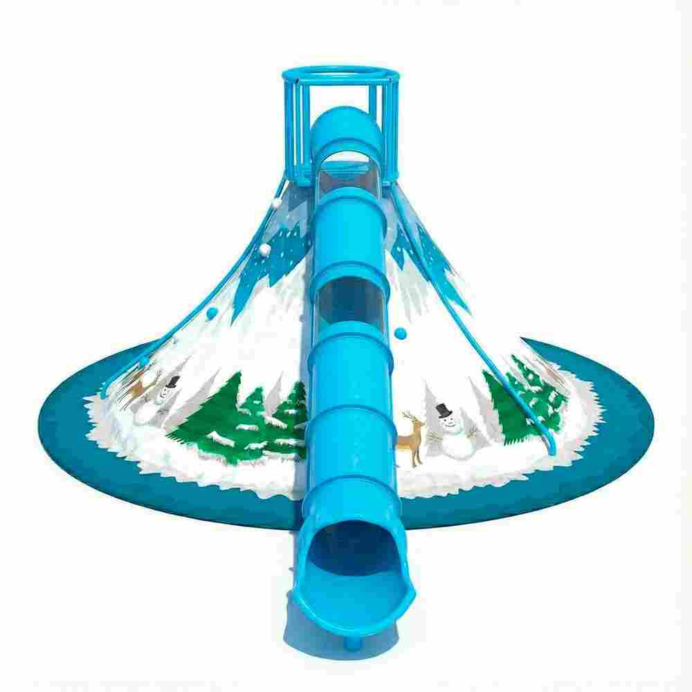 Горка скалодром «Эверест» 8×8×4,5 м