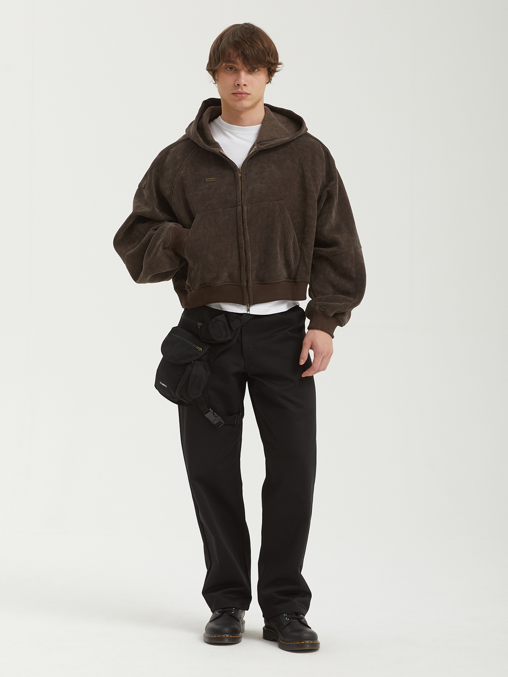 Мужская Толстовка Corduroy Short Zip-up