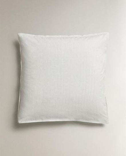ZARA HOME НАВОЛОЧКА В ПОЛОСКУ, СЕРЫЙ