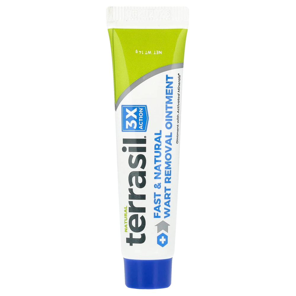 Terrasil, мазь для быстрого и натурального удаления бородавок, 14 г