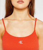 Платье SLUB RIB CALVIN KLEIN JEANS - оранжевый(J20J223059)