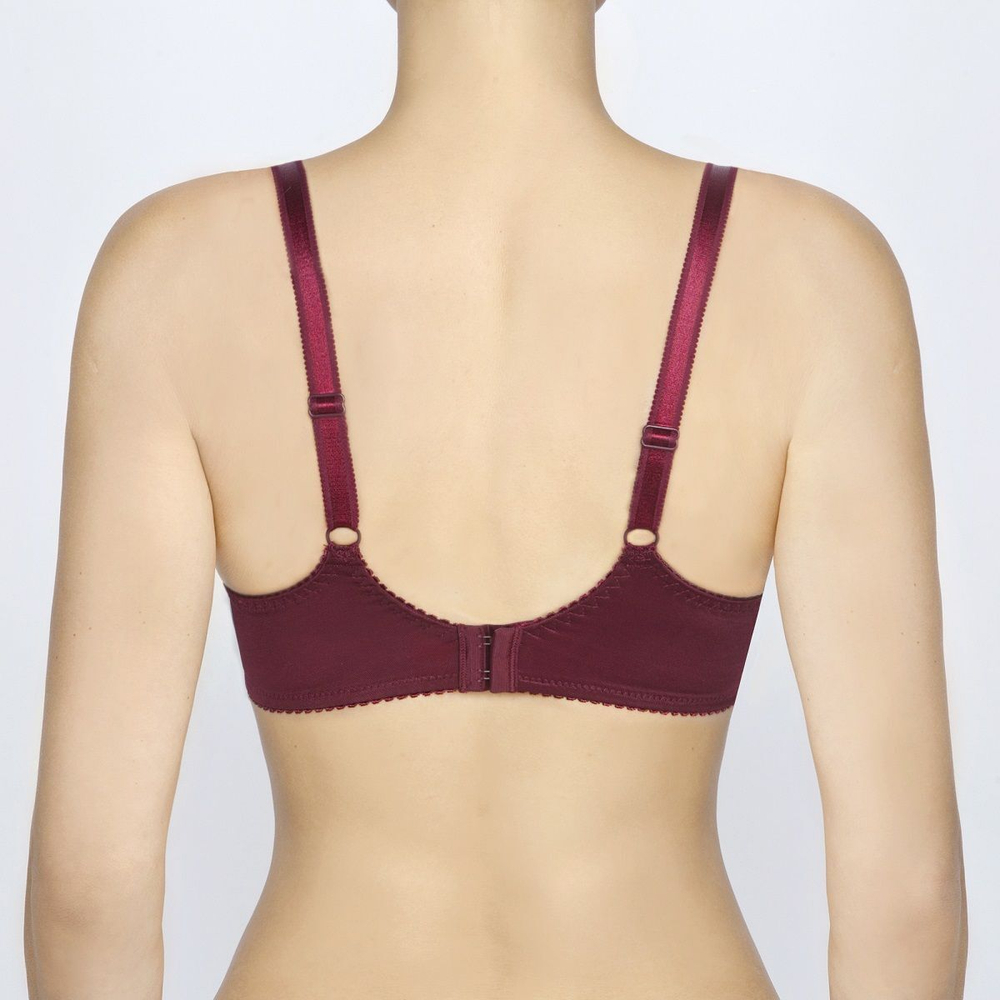 Бюстгальтер с мягкой чашкой с эффектом тиснения (Размер: 80C) (Цвет: пудровый)