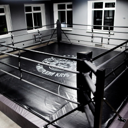 Боксерский ринг напольный на "упорах"