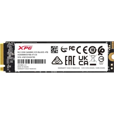 Накопитель SSD A-Data 4Tb Gammix S70 Blade (AGAMMIXS70B-4T-CS)