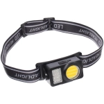 Фонарь налобный 4 режима, 2LED+COB, аккумуляторная батарея 500mAh USB YP03