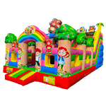 Коммерческий батут "Мишки и дети" 10*5*5 м