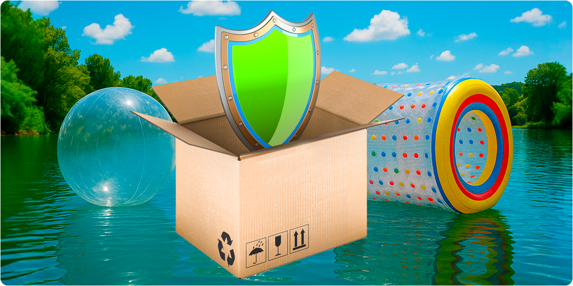 Как хранить водные шары, зорбы, роллеры