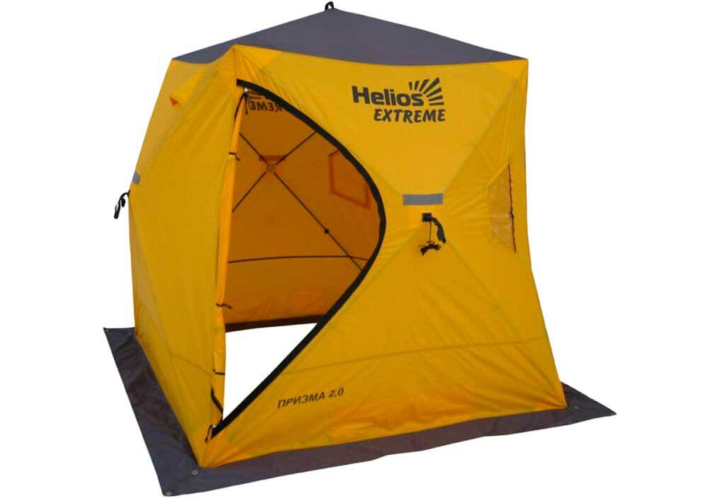 Палатка зимняя Призма EXTREME 2,0х2,0 Helios V2.0 (широкий вход)