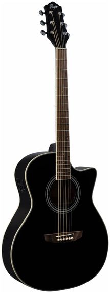 FLIGHT AG-210 CEQ BK - гитара электроакустическая шестиструнная