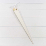 Коробка Ваза для цветов 6х6х60 см "Для одной розы" (Белый)