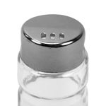 Набор для специй 2х50 мл, CLASSIC, салфетница + соль + перец + стакан под зубочистки, WEGLA (ВЕГЛА), 700236