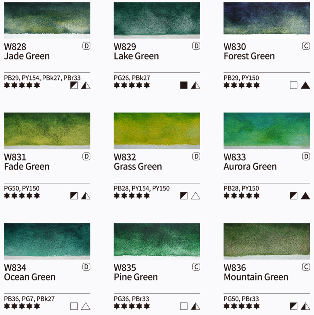 Mijello Granulation Watercolor 15 ml (поштучно)