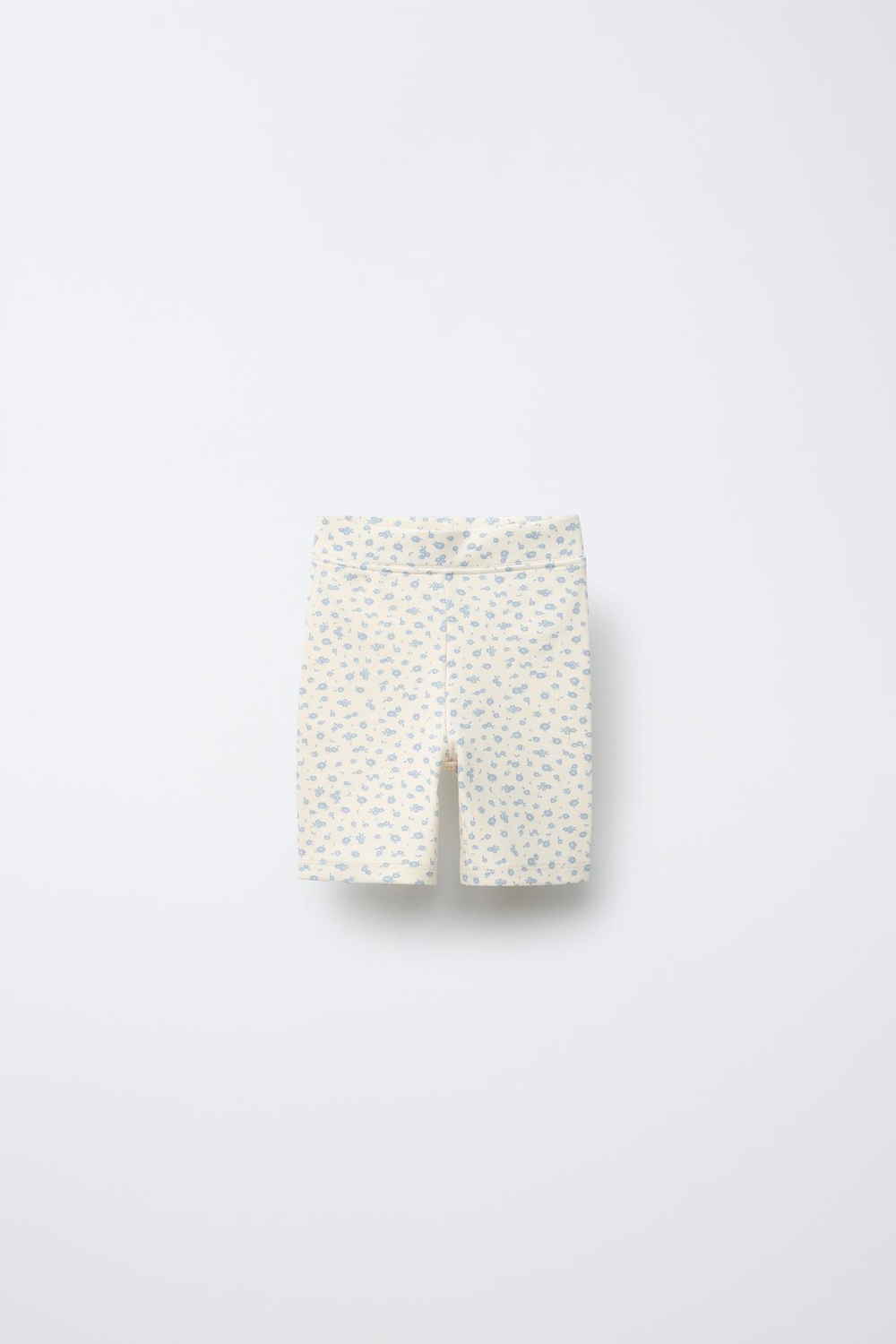 ZARA НАБОР ИЗ 2 ВЕЛОСИПЕДОК С ЦВЕТОЧНЫМ ПРИНТОМ, СЕРЫЙ