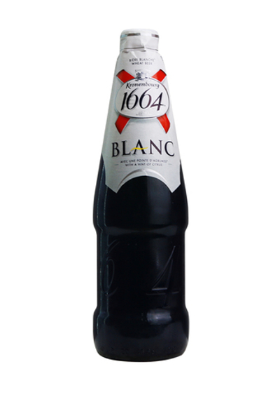 Пиво Kronenbourg 1664 Blanc светлое пастеризованное 0.46 л.ст/бутылка