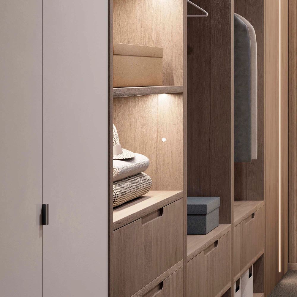 Диммер SR-NAVE-RECESSED-R18-WH (12-24V, 48-96W, M-FC) (Arlight, IP20 Пластик, 2 года) 046121