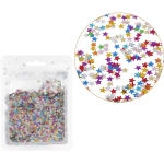 Конфетти «Звездочки галограмма» 15 г (3 мм), Мультицвет