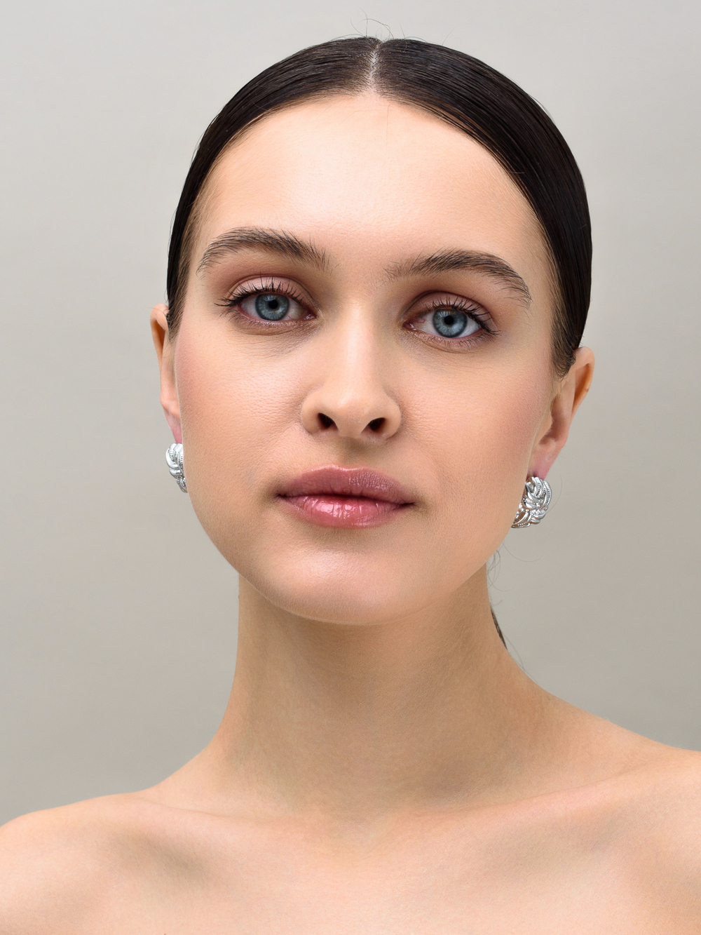 Серьги "Tangle" Silver