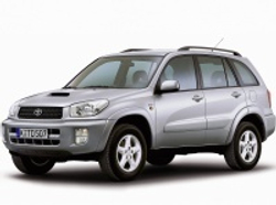 Автоковрики для Toyota RAV 4, II-поколение, 5- дверей (2000-2005)