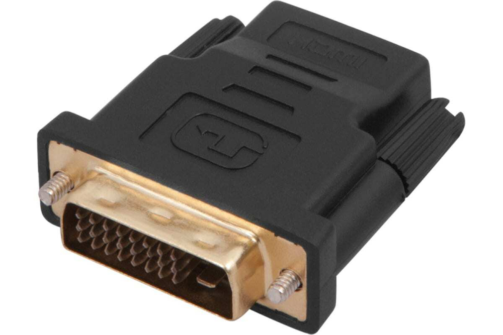 Переходник штекер REXANT DVI-D - HDMI гнездо 17-6811