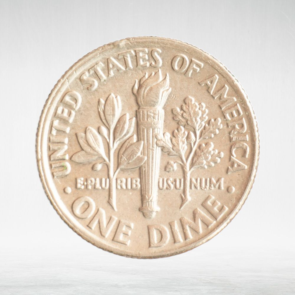 USA, 1 Dime, 1995 - Roosevelt Dime (P), XF
