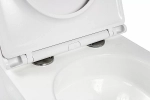 Унитаз подвесной WeltWasser AMBERG 350+MERZBACH 043 XL GL-WT+AMBERG RD-WT белый/кнопка белая, безободковый, с крышкой микролифт, с инсталляцией, слив торнадо