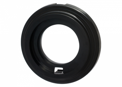 Рамка 1 постовая, пластик, цвет Черный BF1-610-23