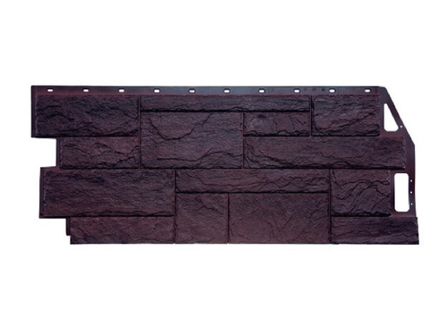 Цокольная панель Камень Природный Коричневый