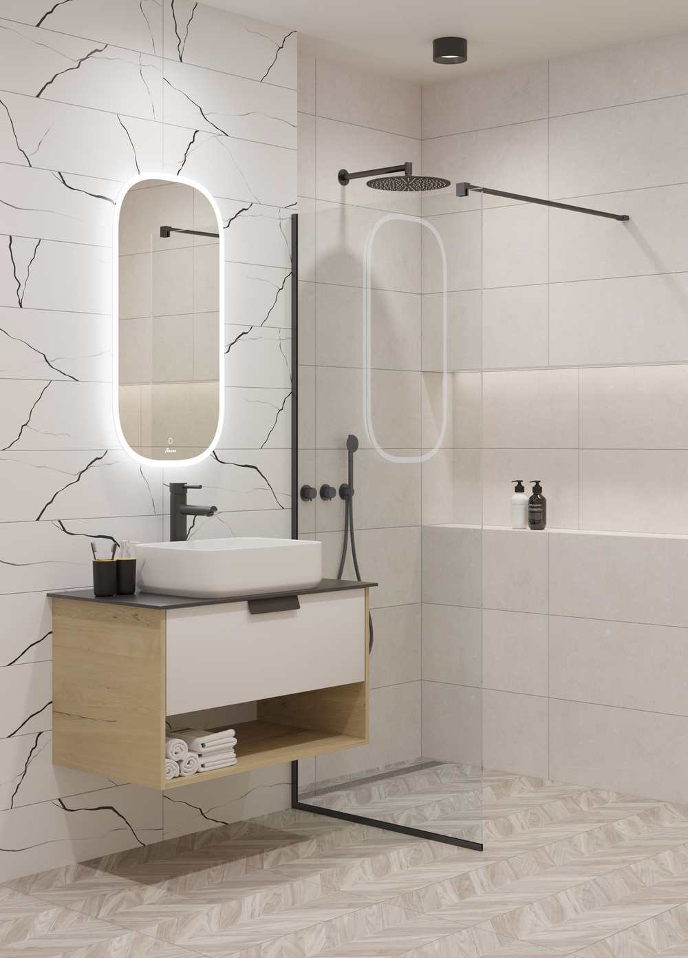 Керамогранит LB Ceramics Одри 30x60.3 см 1.44 м² матовый цвет бежевый