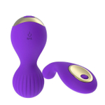 Беспроводное фиолетовое виброяйцо G-Spot Jump (перезаряжаемый) (Цвет: фиолетовый)