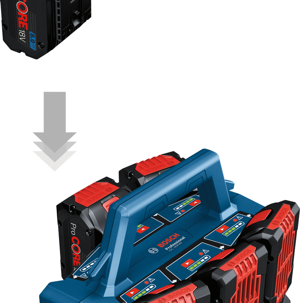 Зарядное устройство GAL 18V6-80 Bosch 1600A01U9L