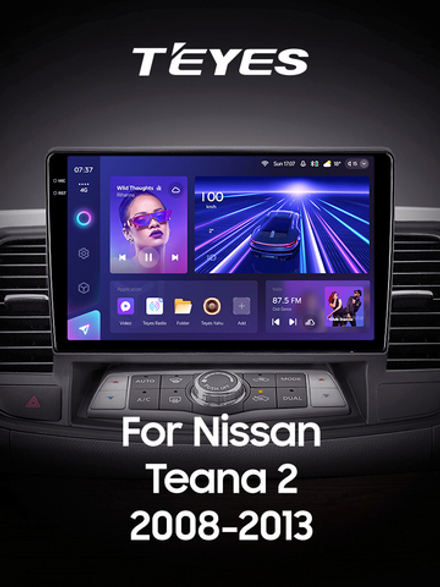 Teyes CC3 2K 9"для Nissan Teana 2003-2008