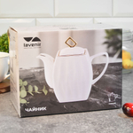 Чайник заварочный Lavenir "Престиж" 1л, фарфор