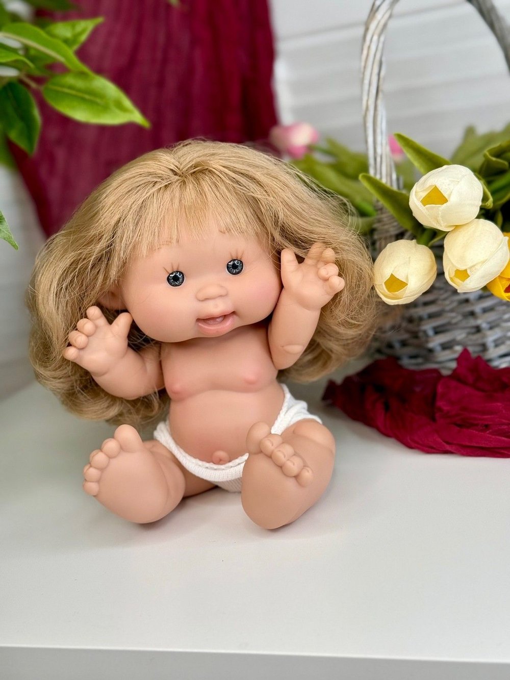 Пупс Marina and Pau 26 cм Nenote (M904C8)