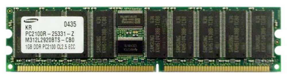 Оперативная память Samsung 1GB PC-2100 Reg ECC DDR M312L2920BTS-CB0