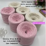 Пряжа для вязания меринос с кашемиром в моточках CASHFIVE