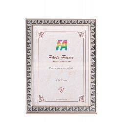 FA Пластик меандр серебро 21х30 | FA фототовары