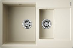 Мойка Daisen 78-2T-BE Tetogranit/ваниль(арт.4993529)