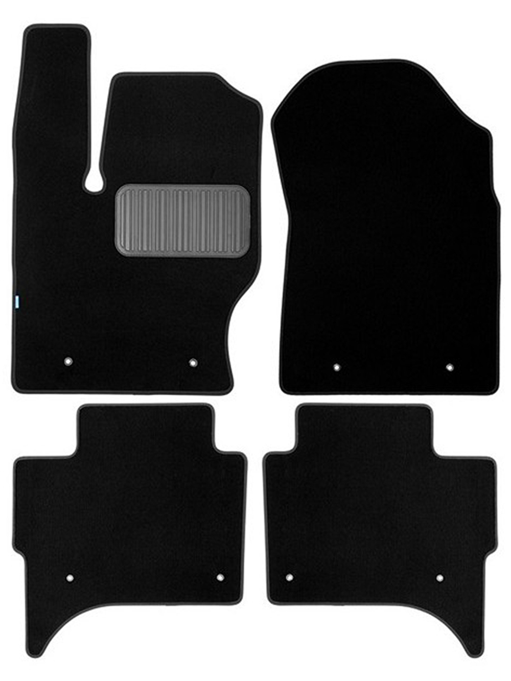 Коврики ворсовые для TANK 700 2024 - н.в. Внедорожник 5 дв. - 4 шт. коврики текстильные в салон KLEVER05.A71500.110KH