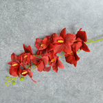 Цветы искусственные "Орхидеи", цвет красный