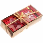 Свечи новогодние «Искры» 18.5x8.5x4 см, красный