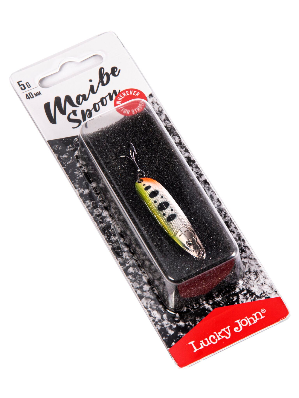 Блесна Lucky John Maibe Spoon 40 мм, 5 г, цвет 003