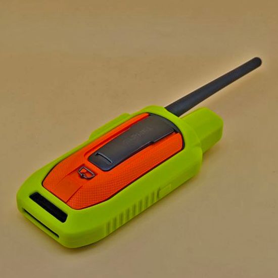 Чехол силиконовый для Garmin Alpha 200 / 300 защитный противоскользящий бампер (Лайм)