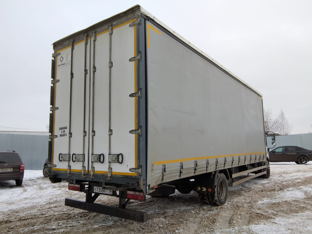 РусТрак 4389* на шасси КамАЗ 43082 4x2 Бортовой (Евроборт) 4389F1 (Евроборт, Дизельный, 3,8 л, 166 л