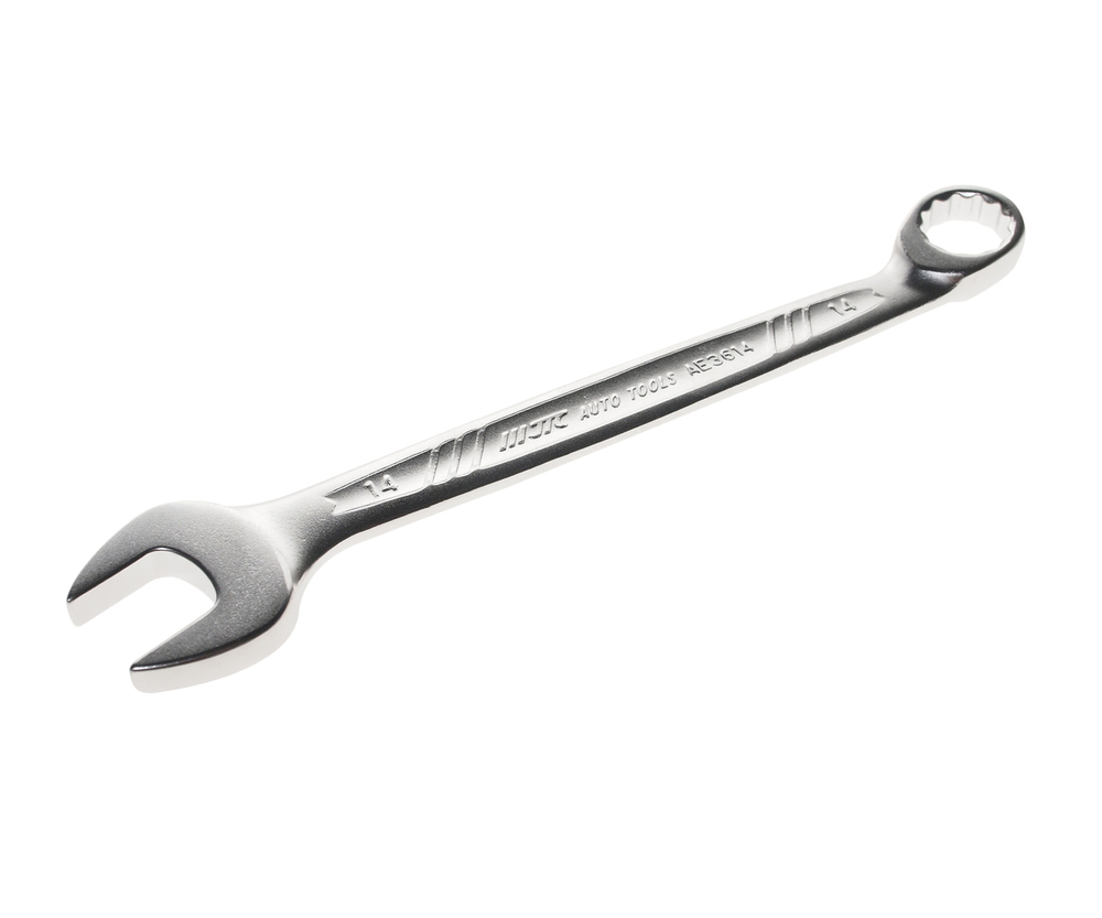 Ключ комбинированный 14мм L=180мм (увеличенный угол) JTC